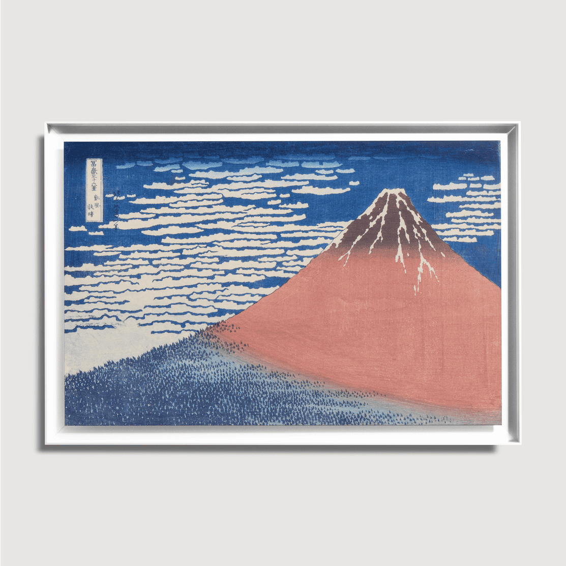 Katsushika Hokusai – Feiner Wind, klarer Morgen