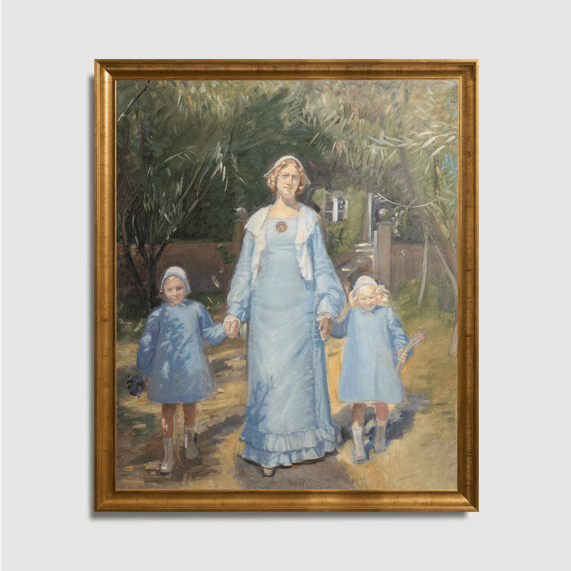 Michael Ancher - Marie Dinesen und ihre Töchter