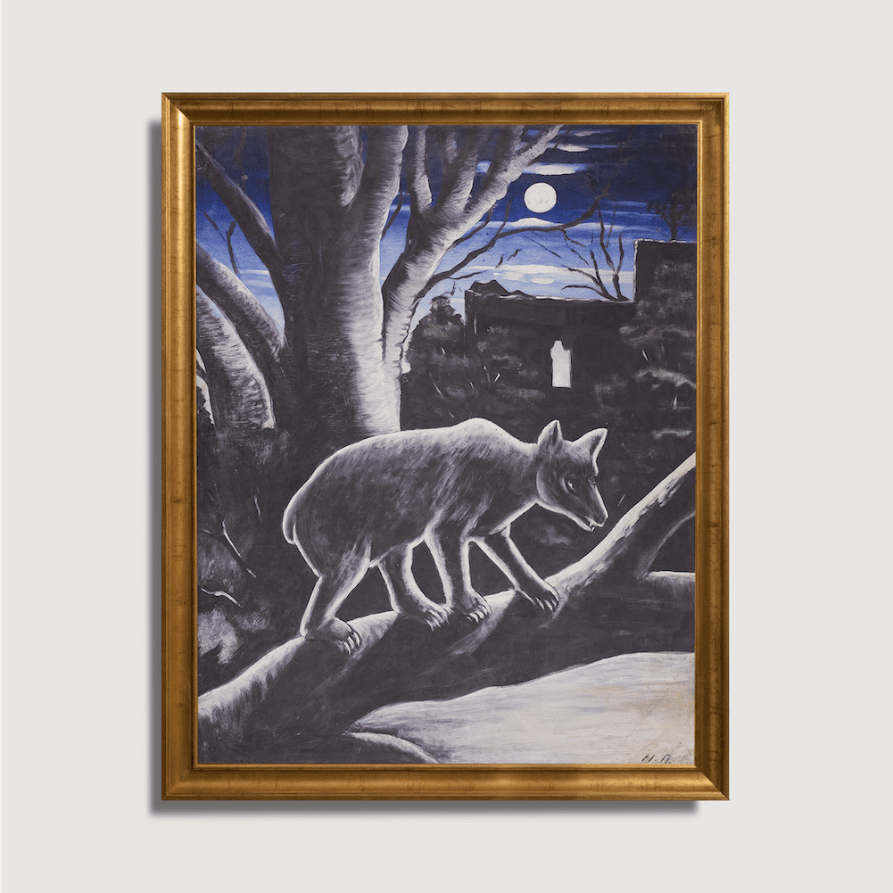 Niko Pirosmani - L'ours au clair de lune