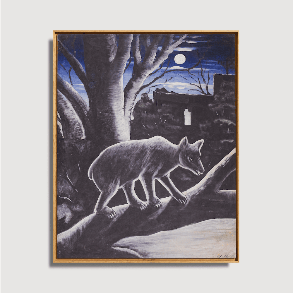 Niko Pirosmani - L'ours au clair de lune