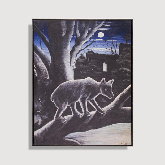 Niko Pirosmani - Bear in the Moonlight