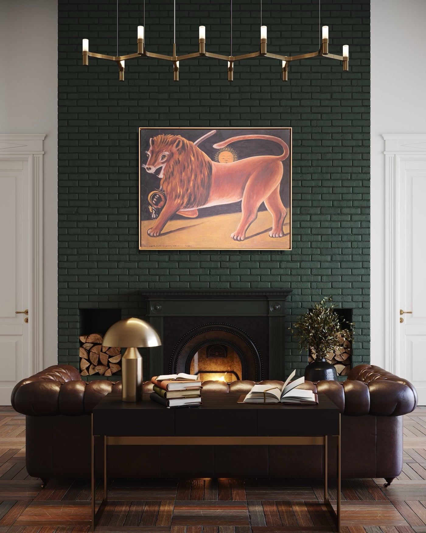 Niko Pirosmani - Lion and the Sun, 1915 – LITO Masters