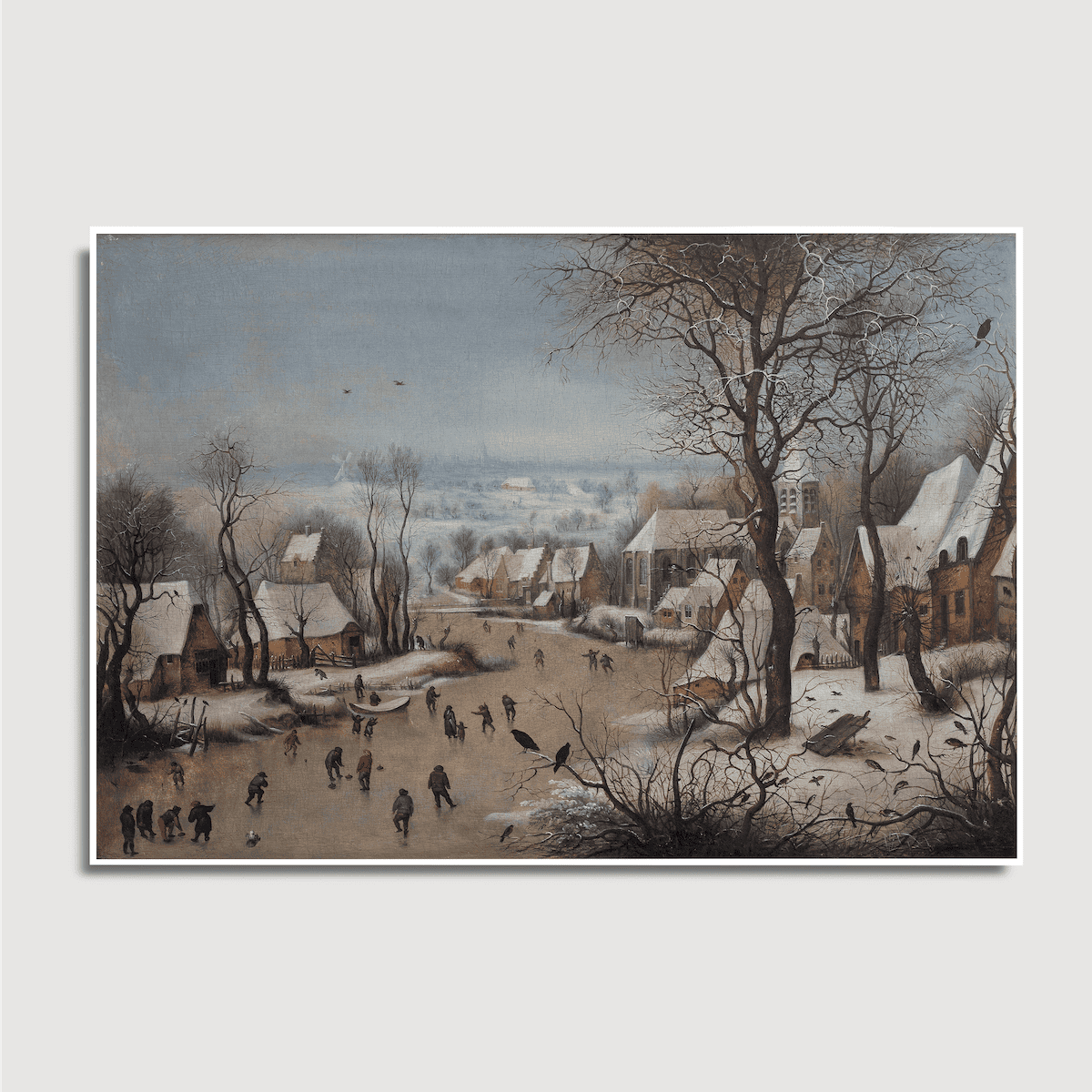 Pieter Brueghel - La trappe aux oiseaux