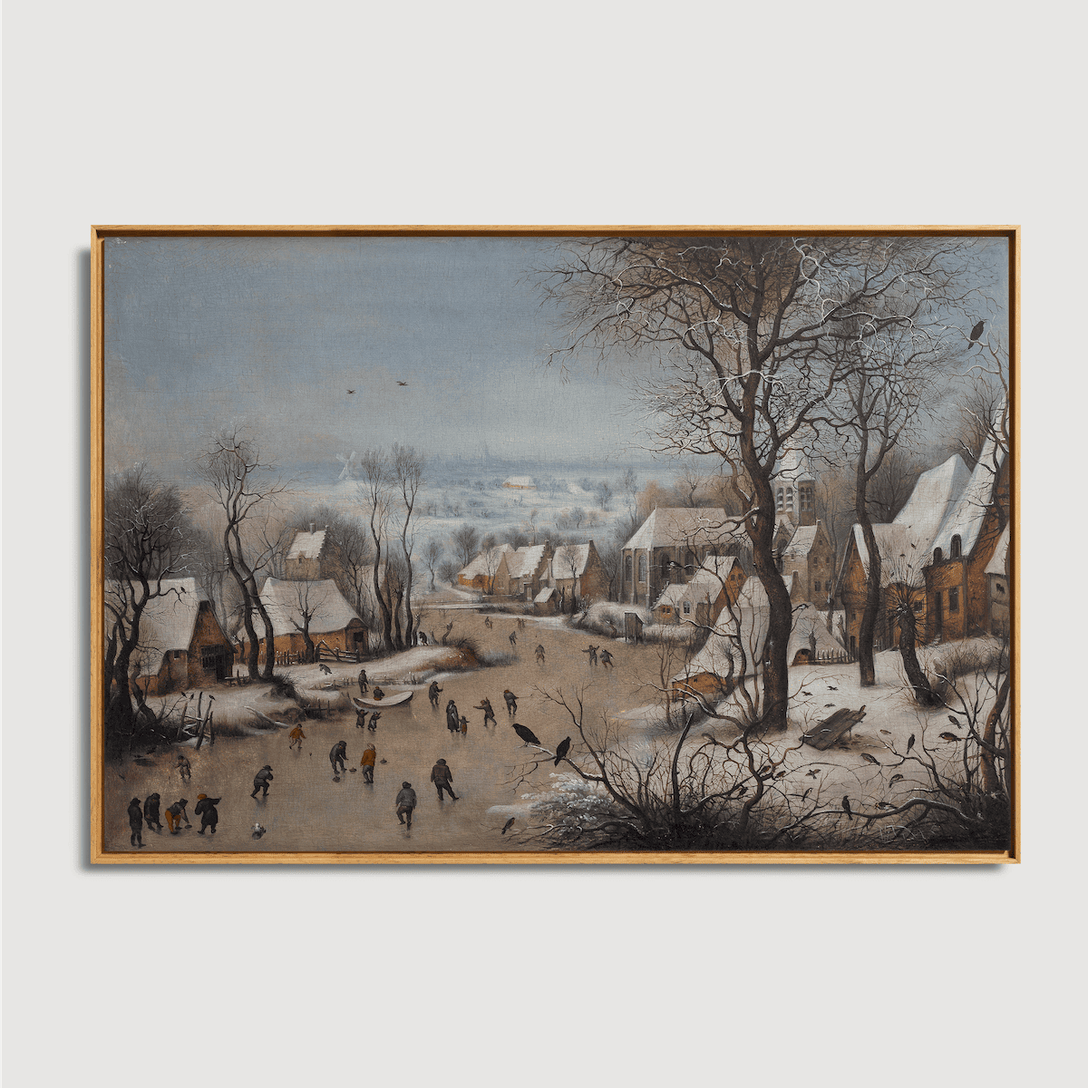 Pieter Brueghel - La trappe aux oiseaux