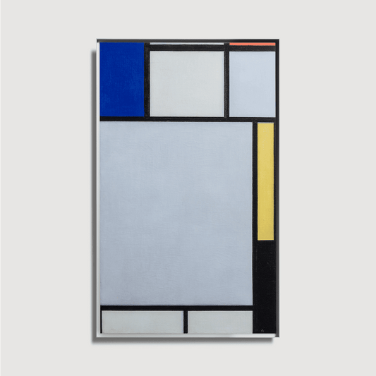Piet Mondrian - Composition with Blue, Red, Yellow and Black