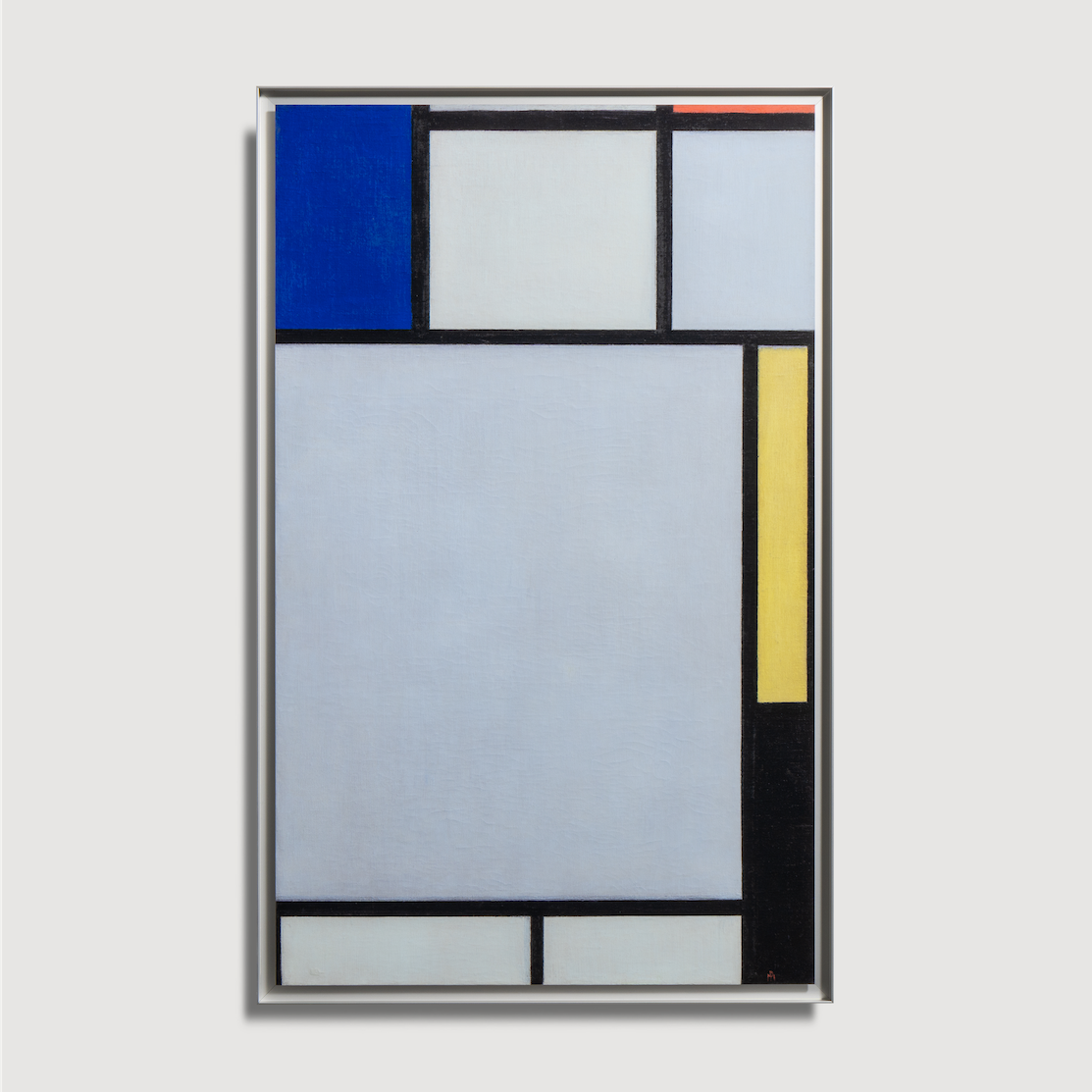 Piet Mondrian - Composition with Blue, Red, Yellow and Black