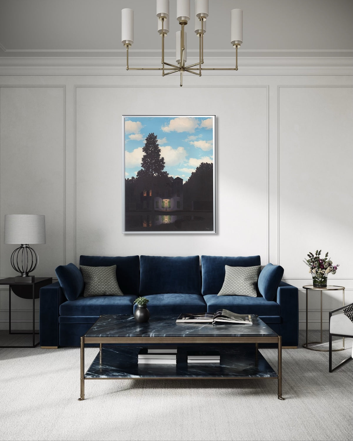 René Magritte - L'Empire des Lumières