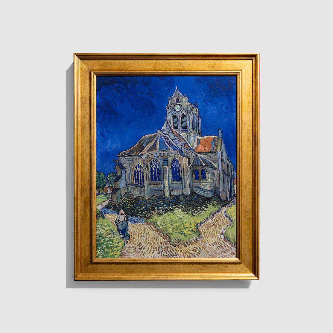 Vincent Van Gogh - The Church at Auvers-sur-Oise, 1890