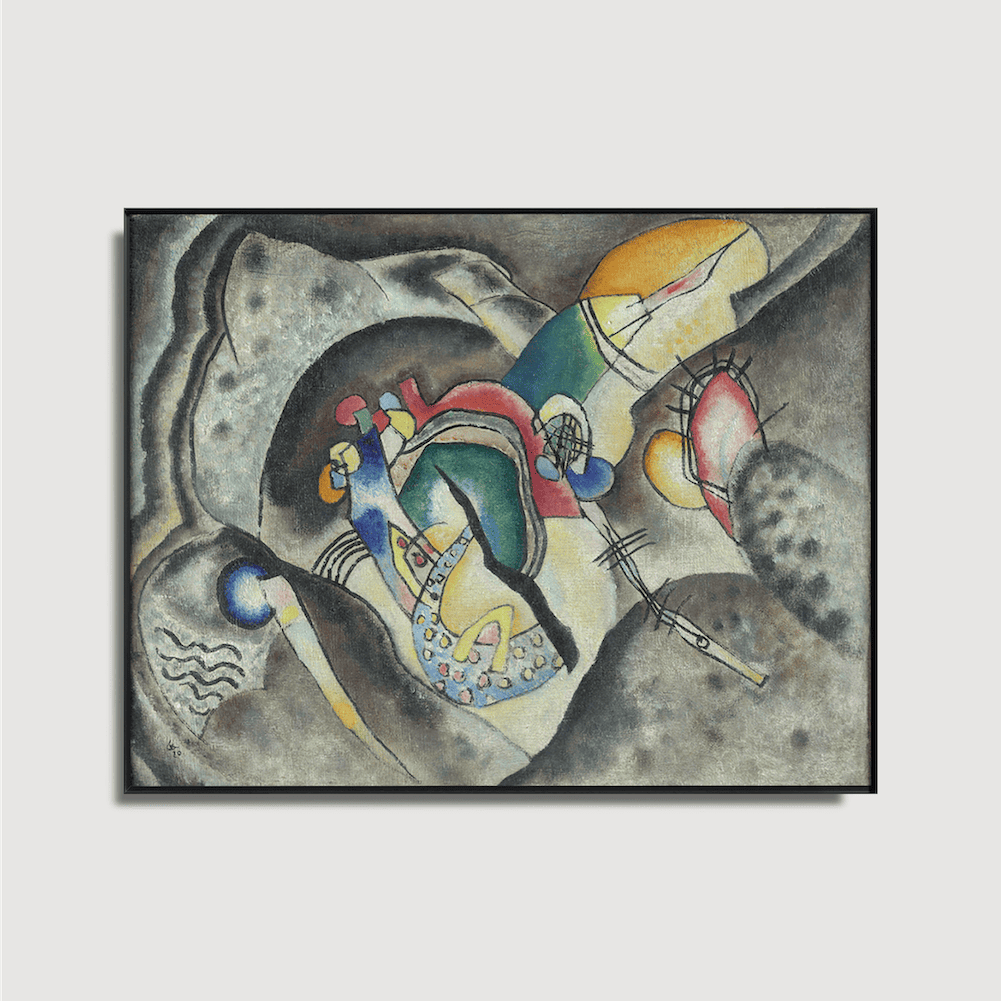 Wassily Kandinsky – Schwarzer Strich