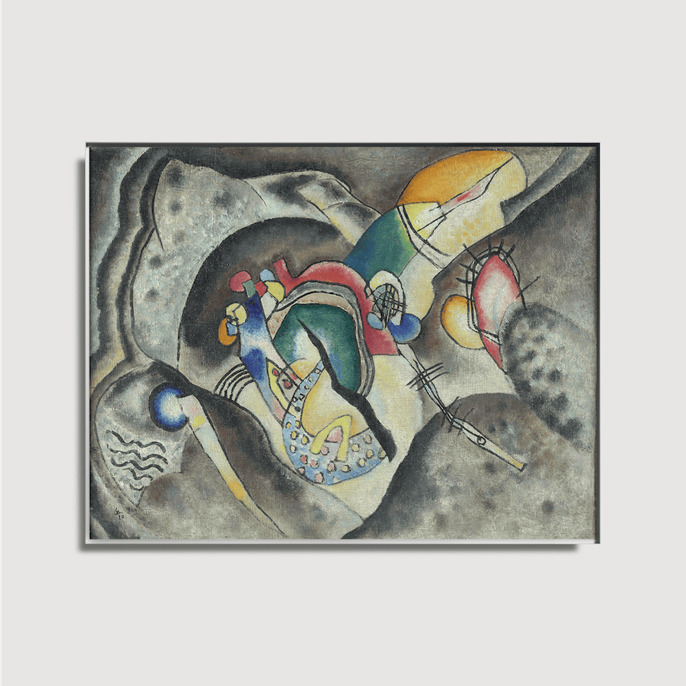 Wassily Kandinsky – Schwarzer Strich