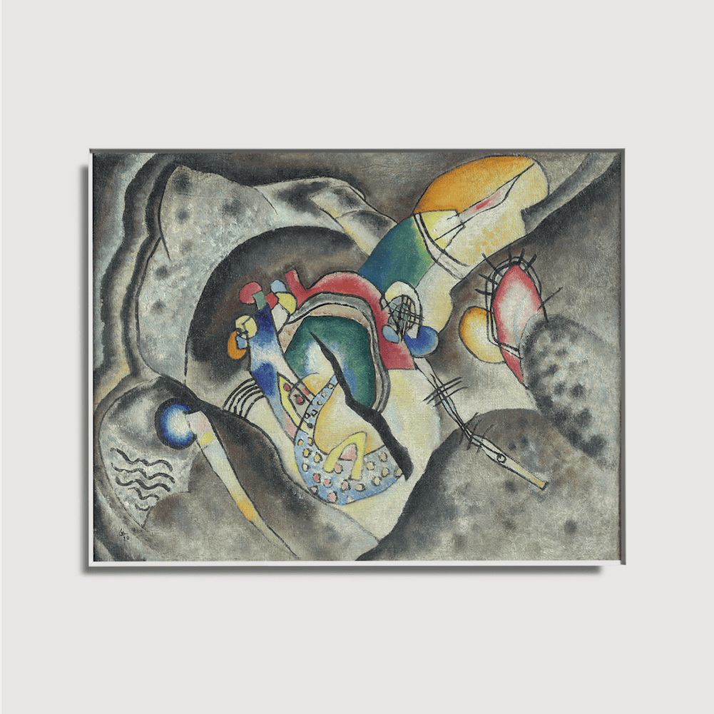 Wassily Kandinsky – Schwarzer Strich