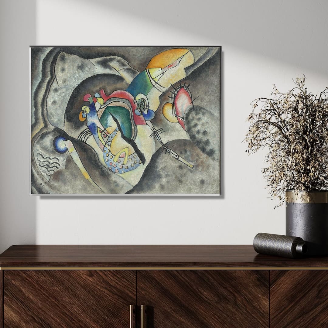 Wassily Kandinsky – Schwarzer Strich