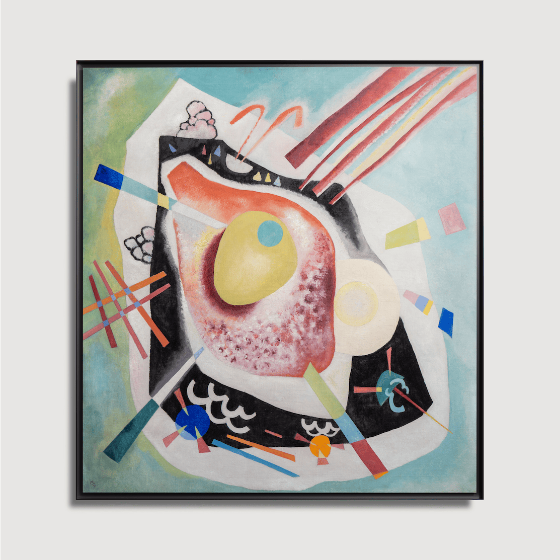 Wassily Kandinsky - White Oval