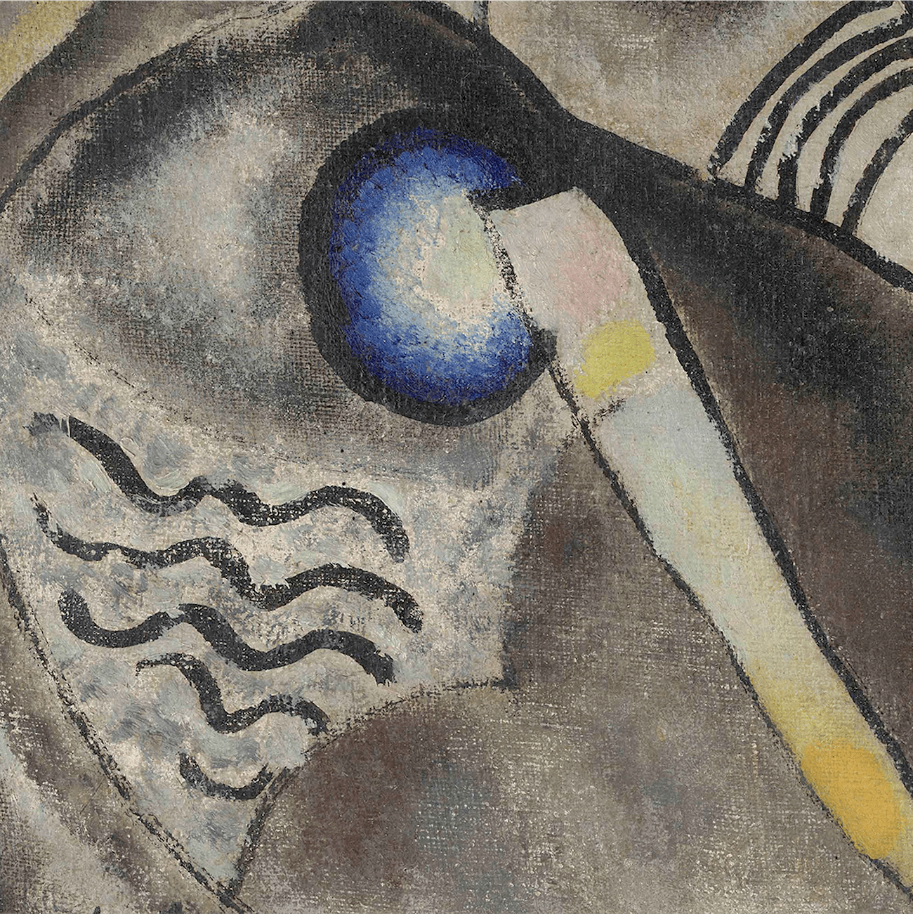 Wassily Kandinsky - Black Dash, 1920